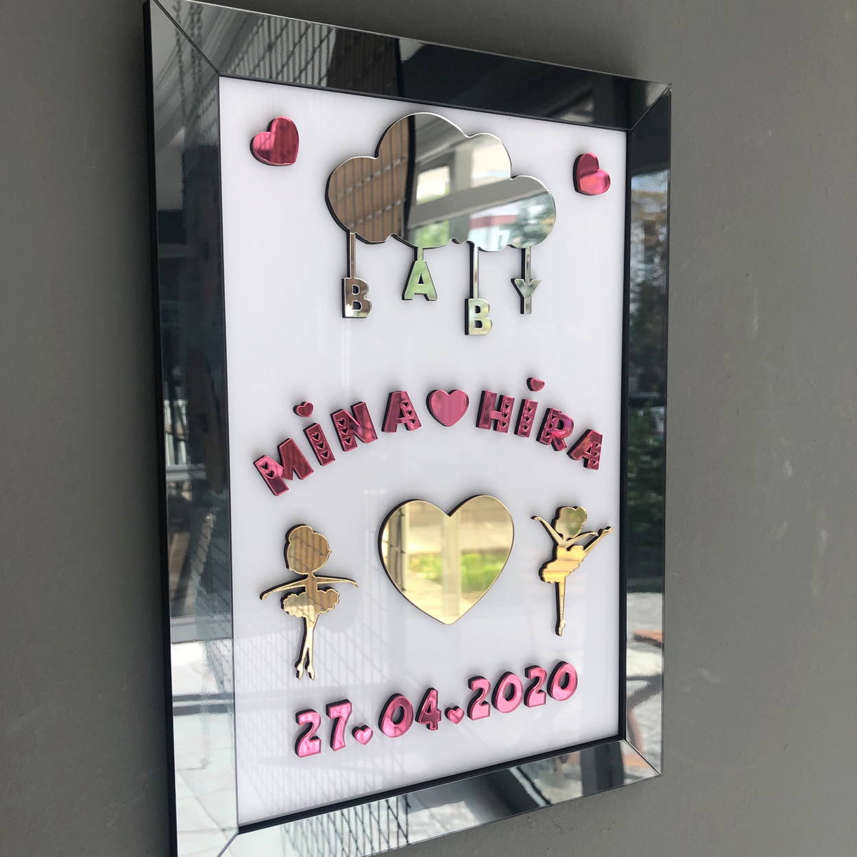 Aynalı Kız Bebek Panosu Mimaraft