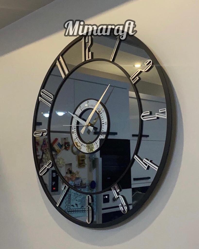 Özel Seri Aynalı Duvar Saati